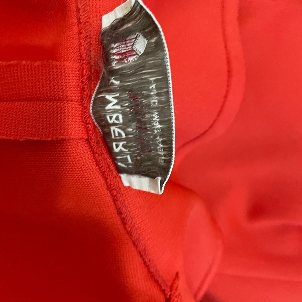 Kimbely Red vintage Sleeveless Button-Up Vest with Belt - Picture 5 of 15